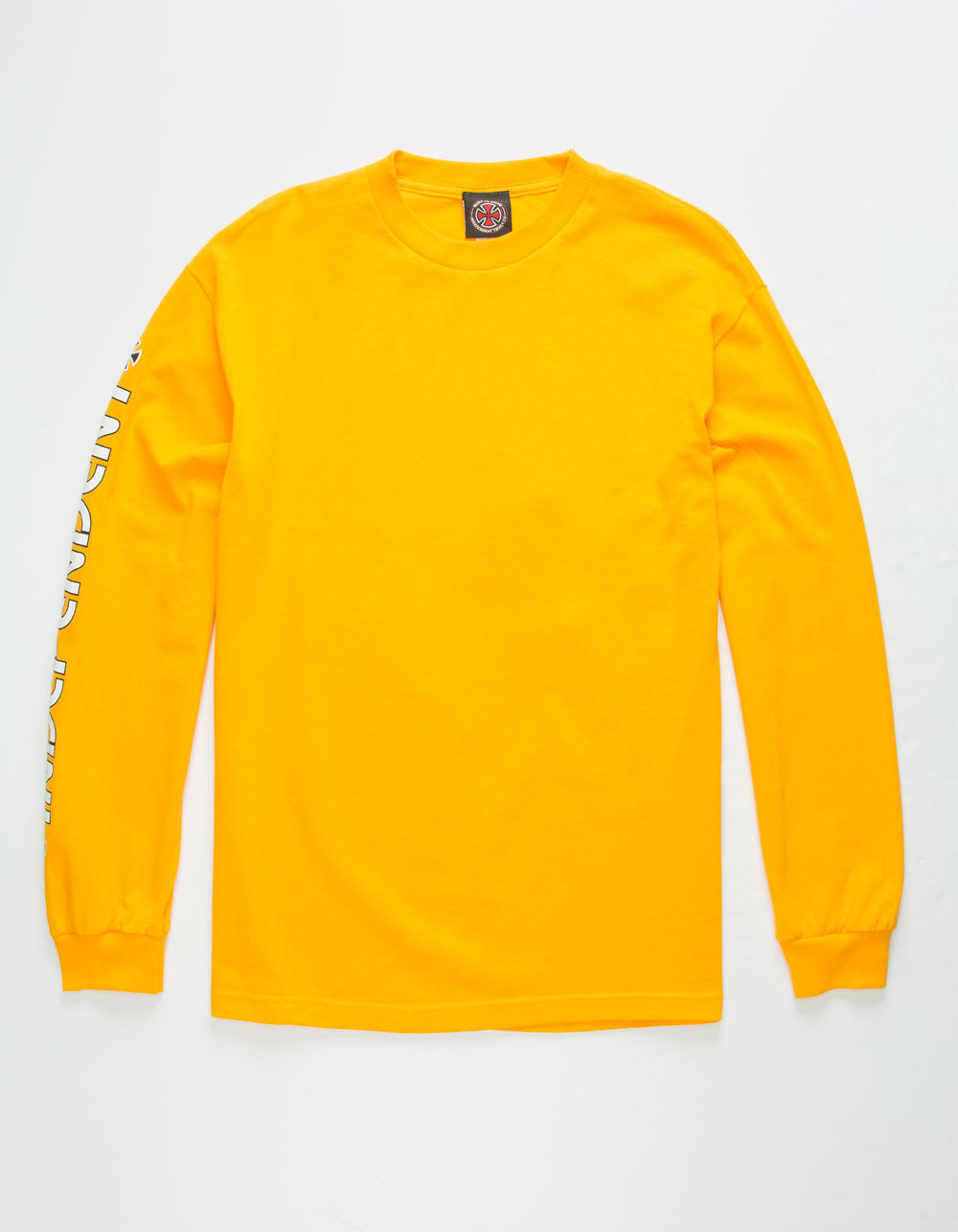 INDEPENDENT Bar Cross Gold Mens TShirt GOLD Tillys