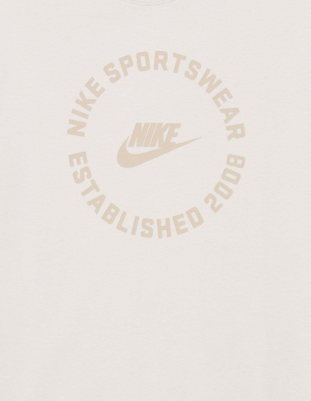 NIKE Sportswear Boys Tee - SAND