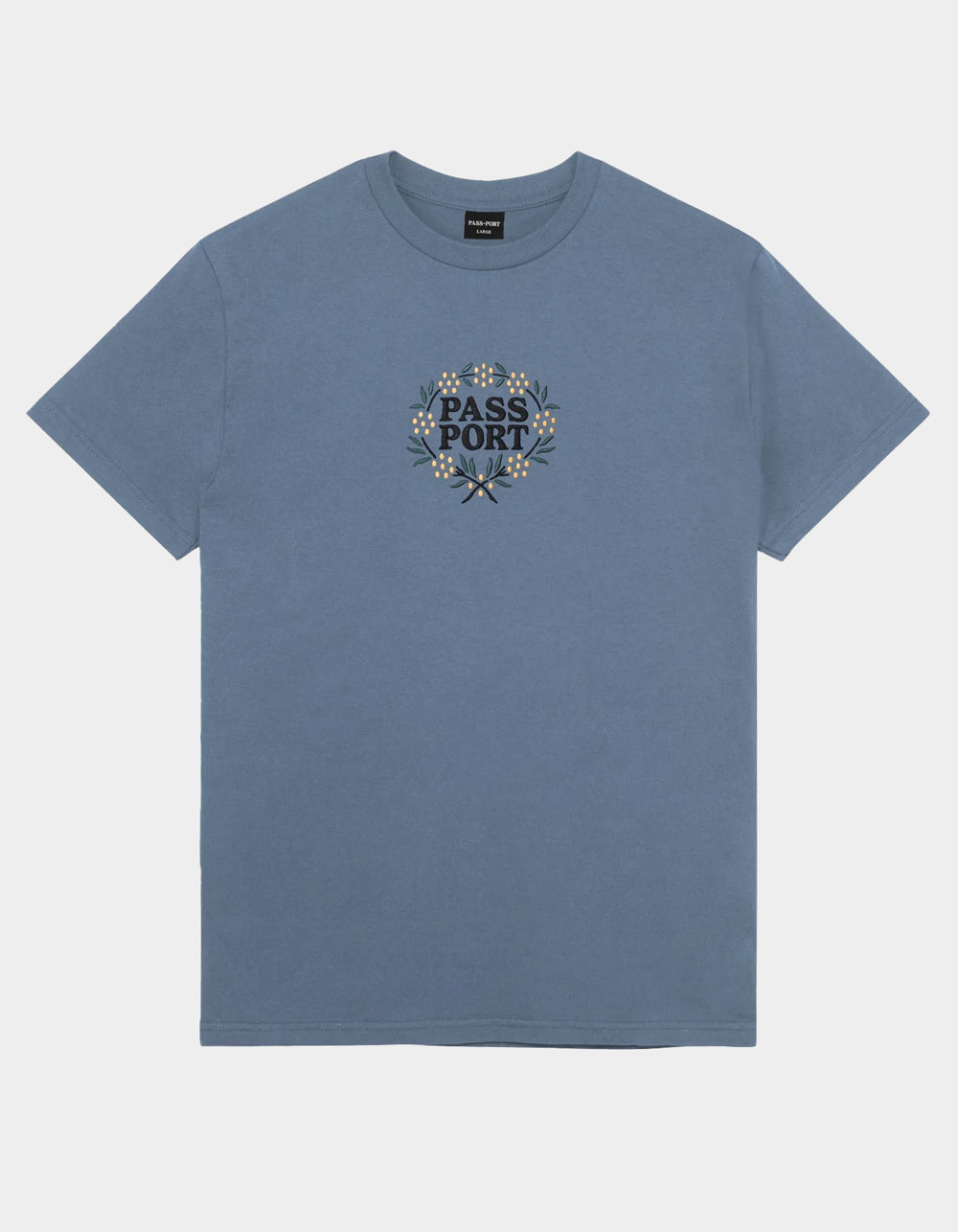 PASS~PORT Wattle Mens Tee - BLUE
