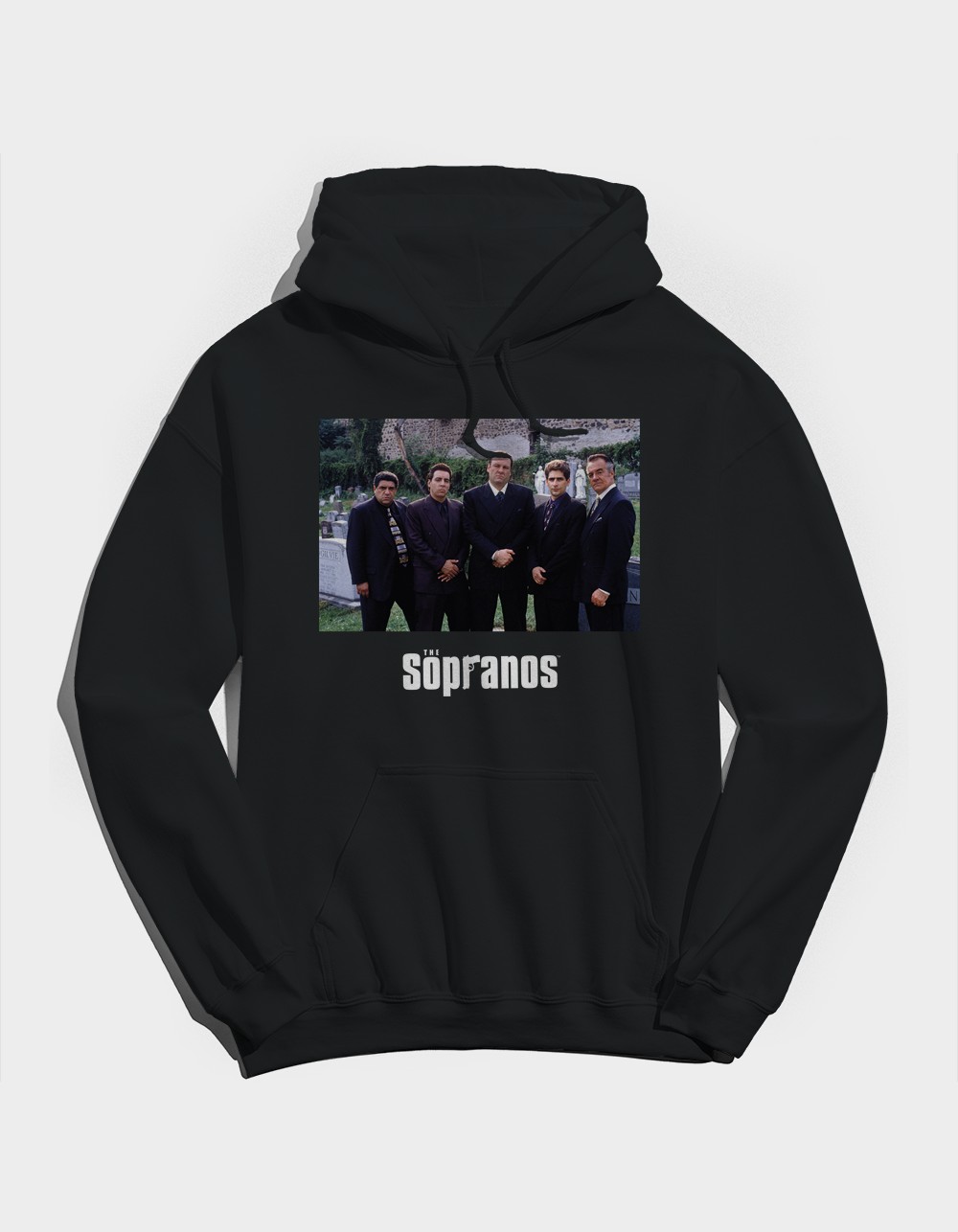 THE SOPRANOS Group Photo Unisex Hoodie - BLACK