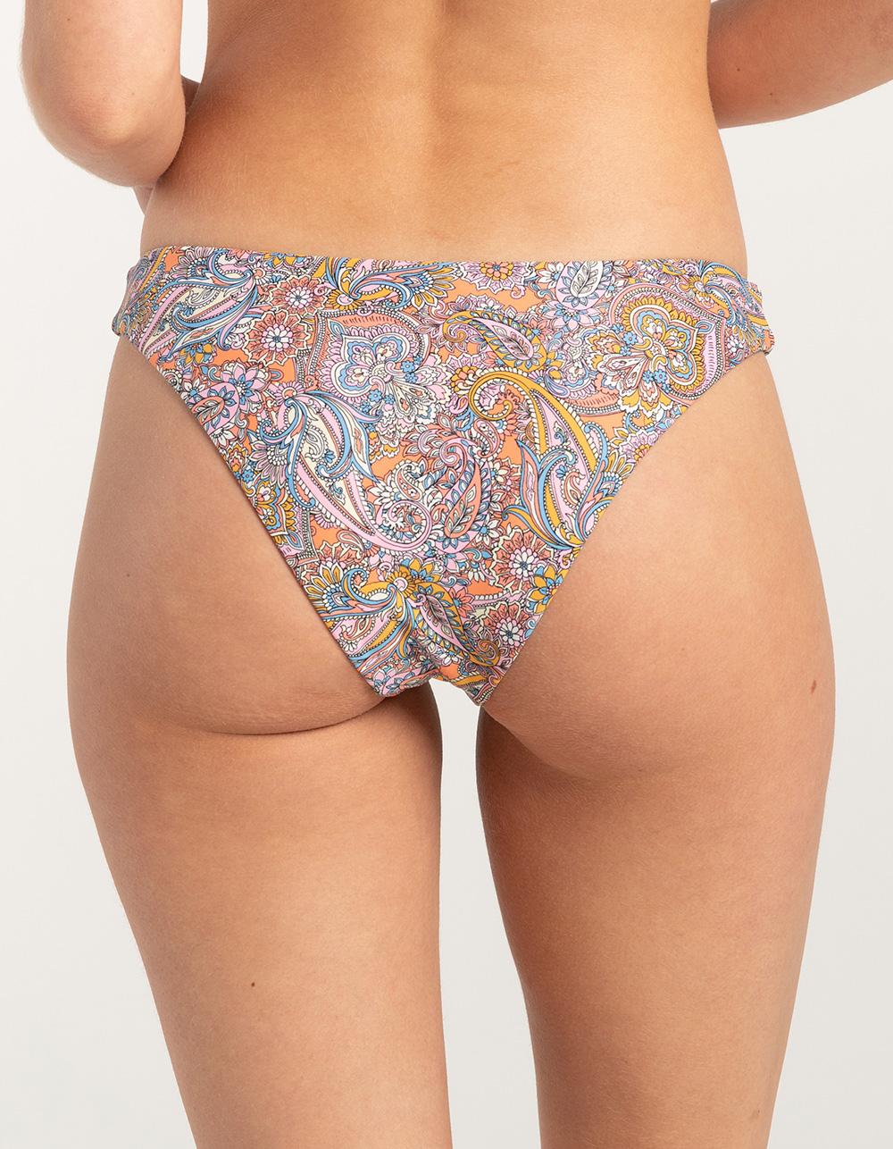 FULL TILT Cheekier High Leg Bikini Bottoms - MULTI