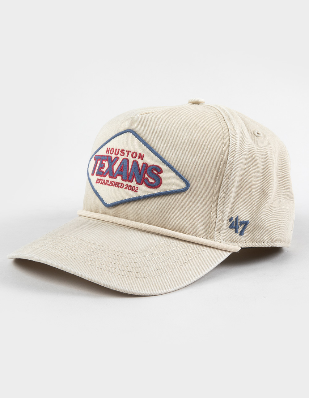 47 BRAND Houston Texans Cairn '47 Hitch Snapback Hat - NATURAL