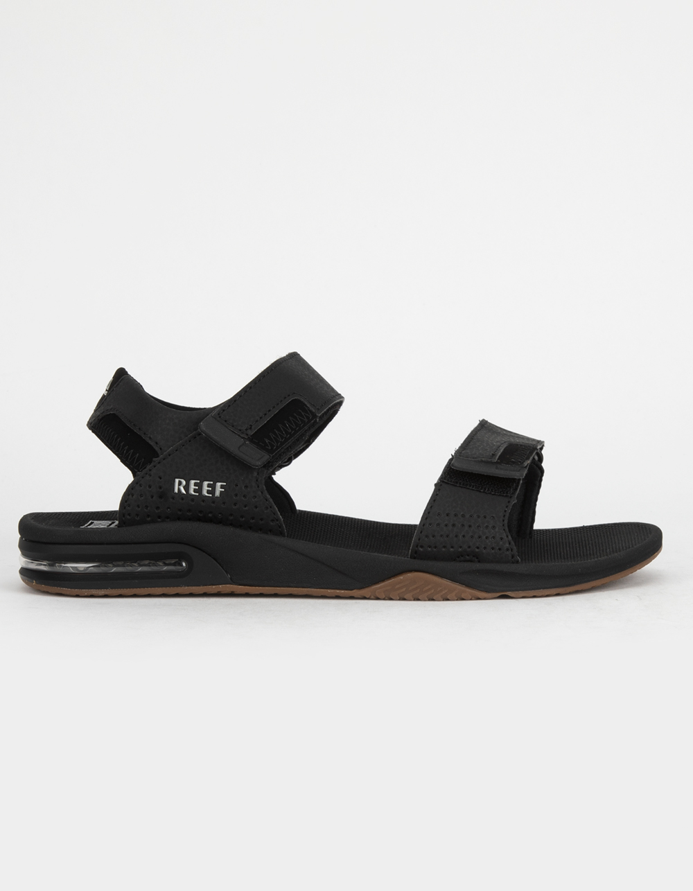 Reef Men's Fanning Baja Sandals- Black/ Silver
