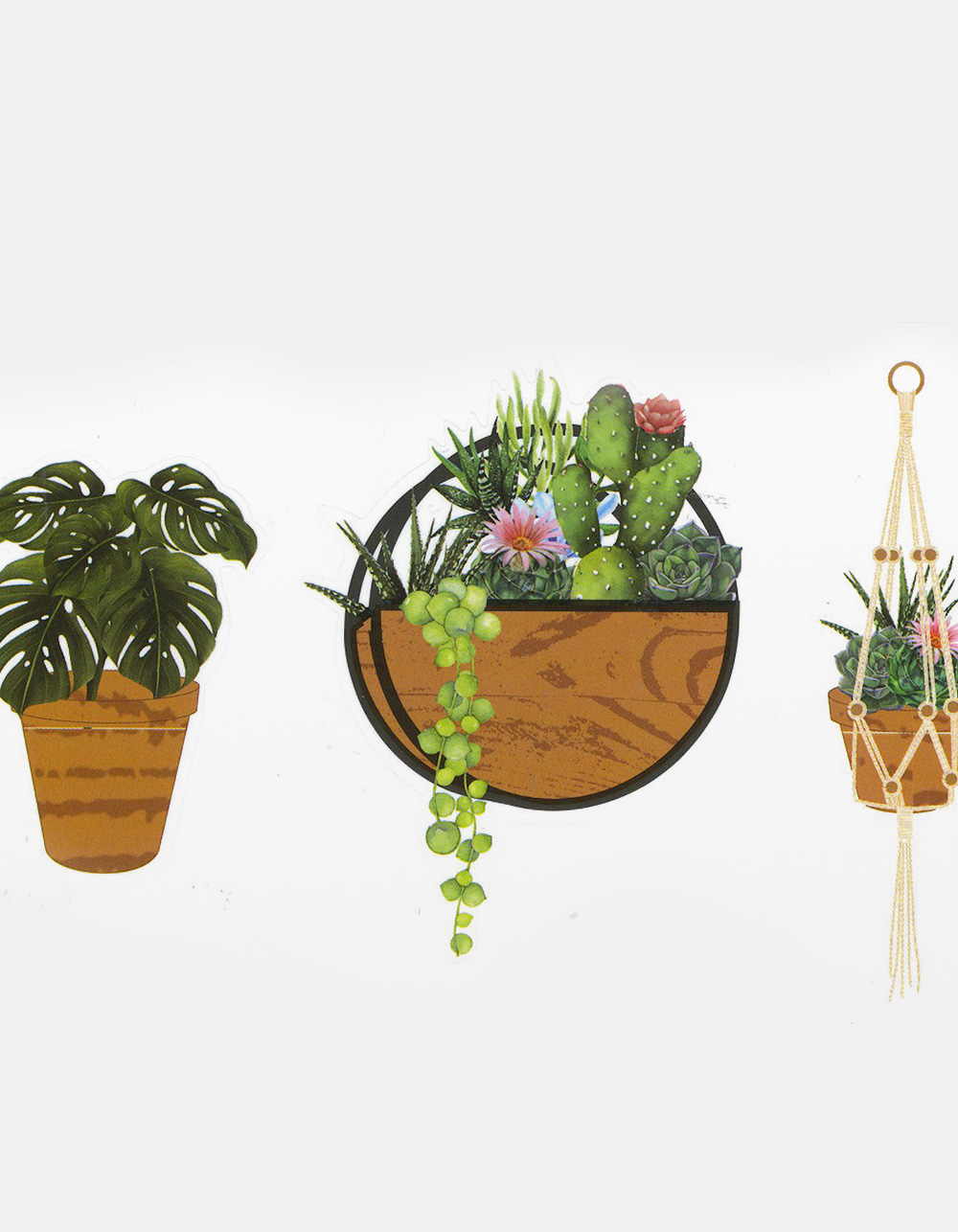 Plant Stickers - GREEN COMBO