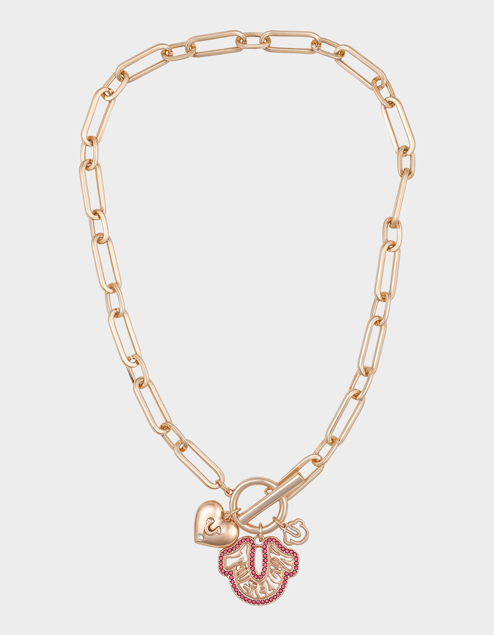 TRUE RELIGION Charmy Link Necklace - GOLD
