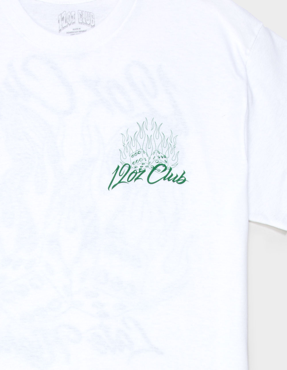 12OZ Club Late Nights Mens Tee - WHITE