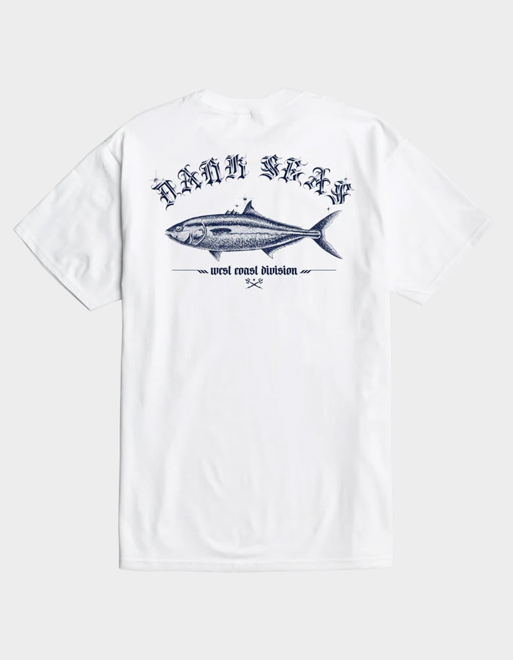 DARK SEAS Yellowtail Mens Tee - WHITE
