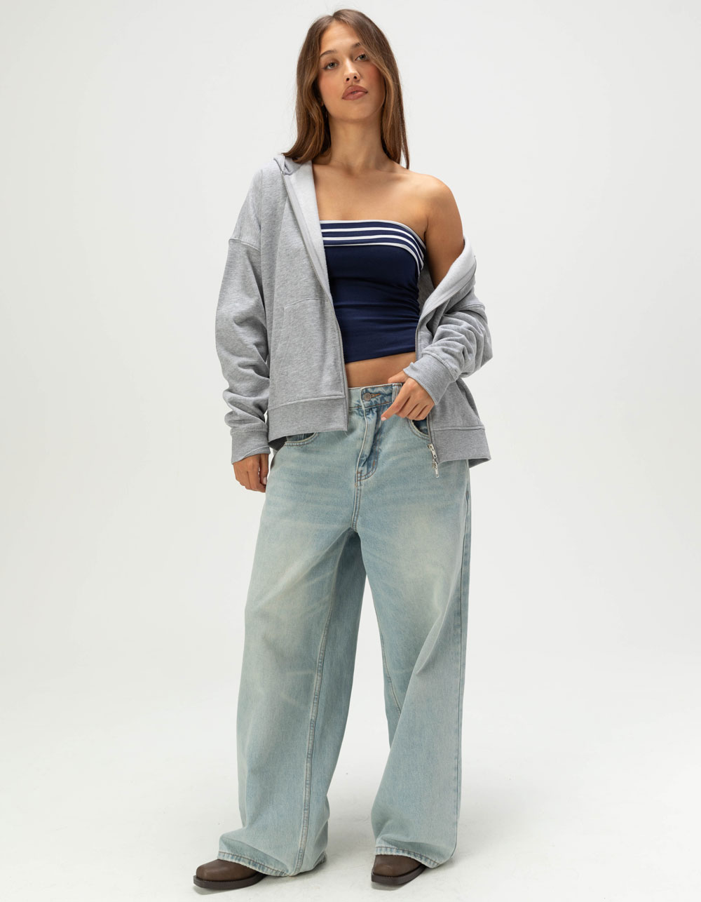 FULL TILT Womens Reversible Tube Top