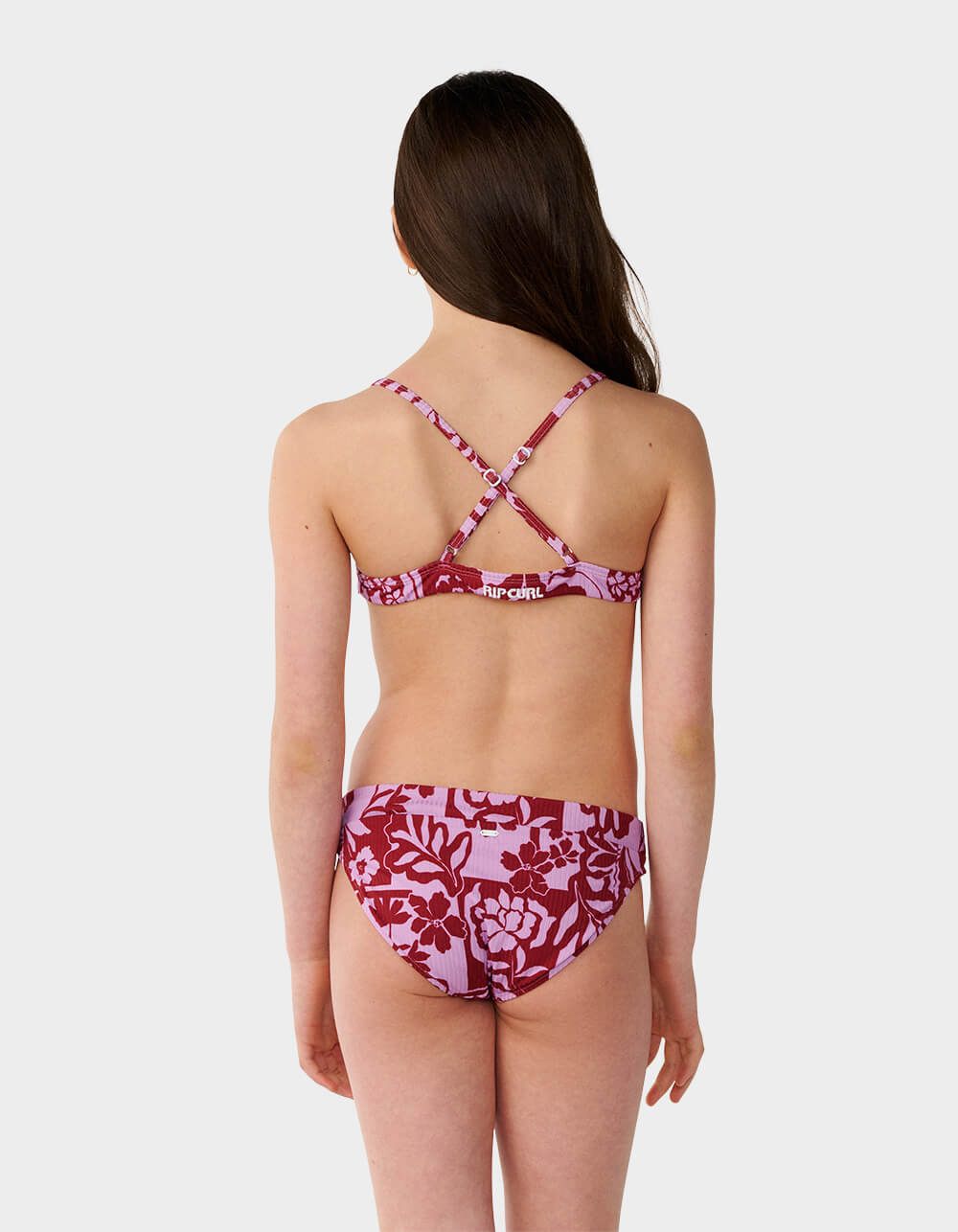 RIP CURL Pacific Coast Girls Bikini Set - LILAC
