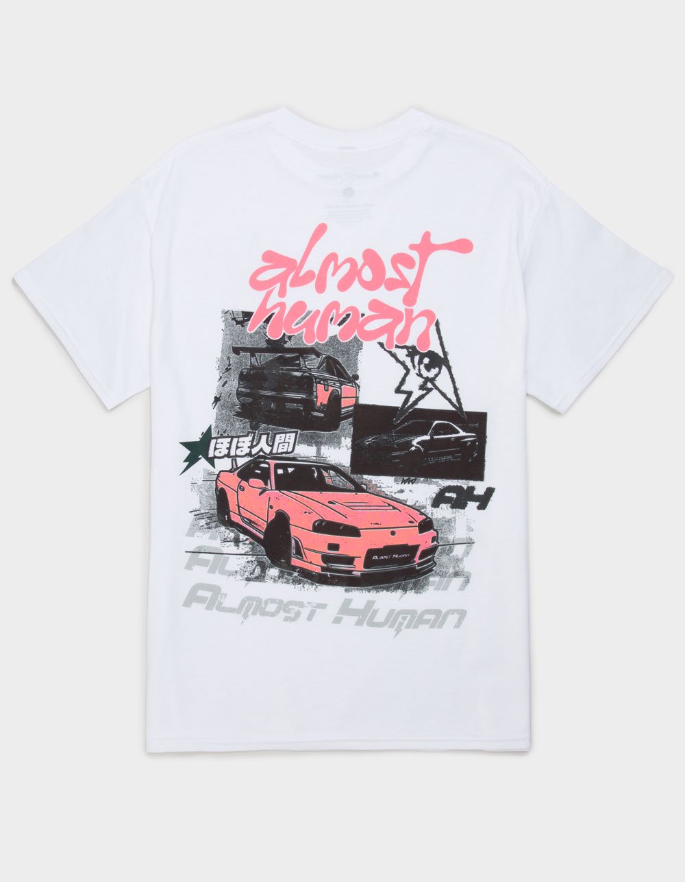 ALMOST HUMAN Speed Mens Tee - WHITE
