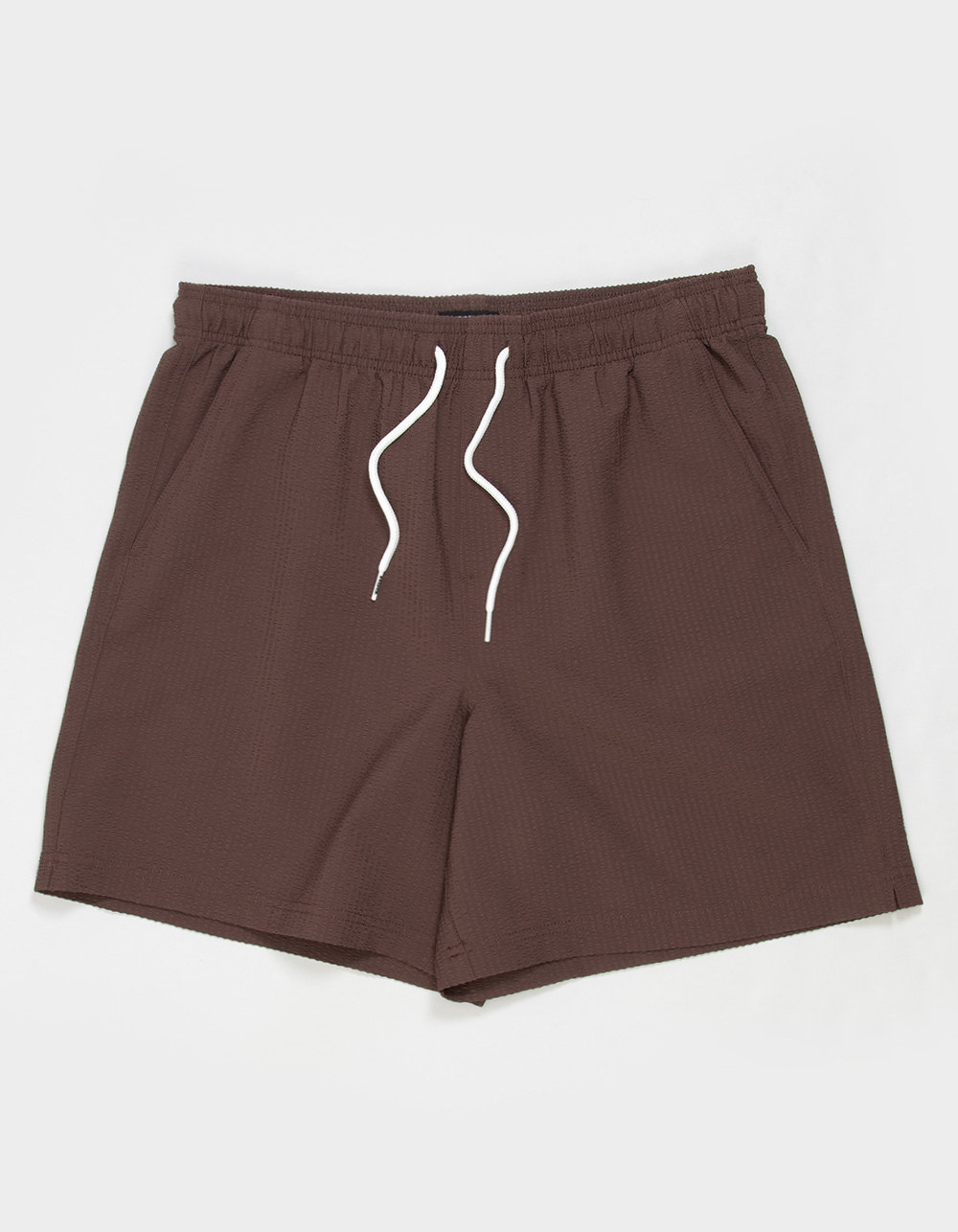 RSQ Mens Seersucker 6.5" Swim Trunks