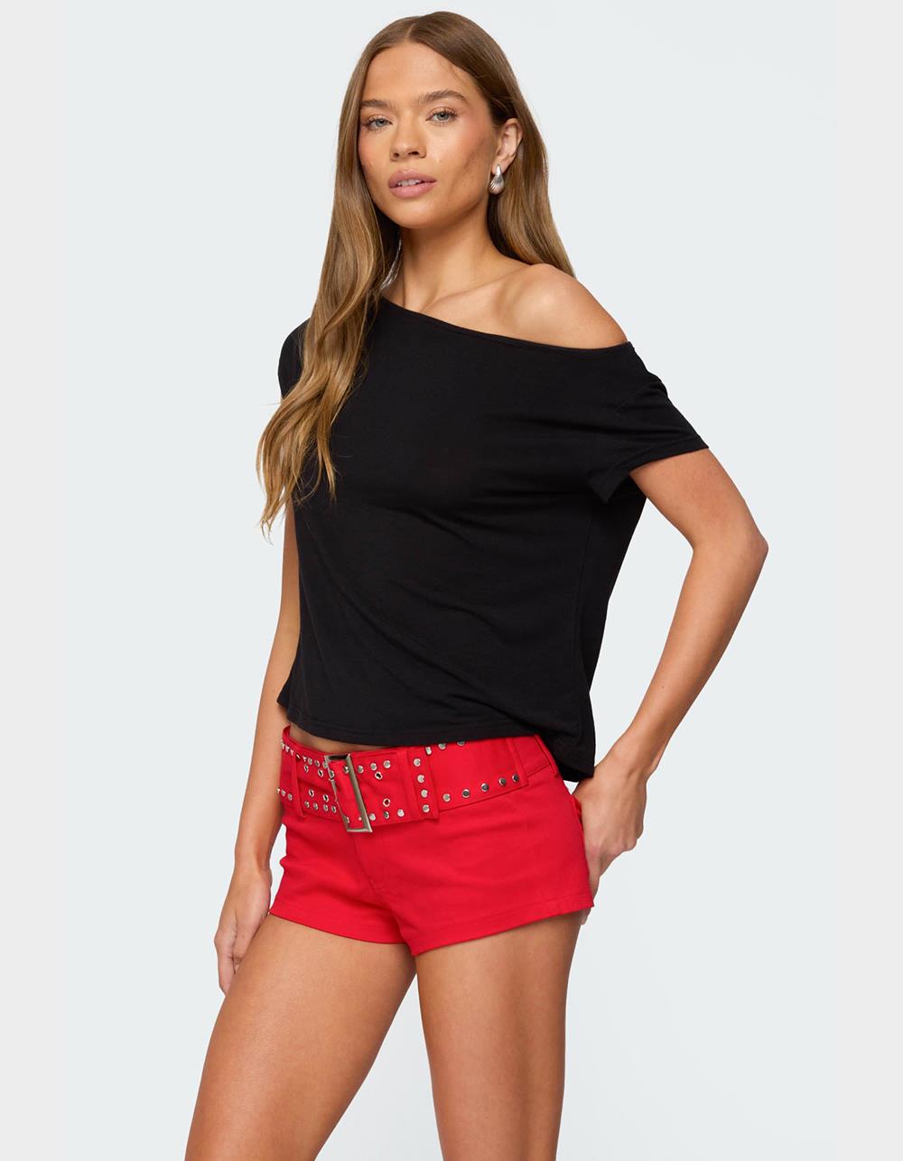 EDIKTED Anabella Off Shoulder Top