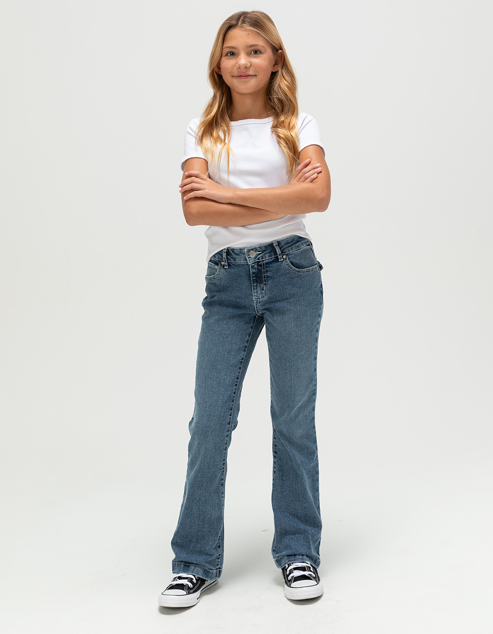 RSQ Girls Bootcut Jeans - MEDIUM WASH