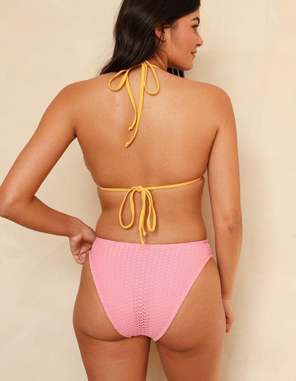 DIPPIN' DAISY'S Seashore Cheeky Bikini Bottoms - PINK