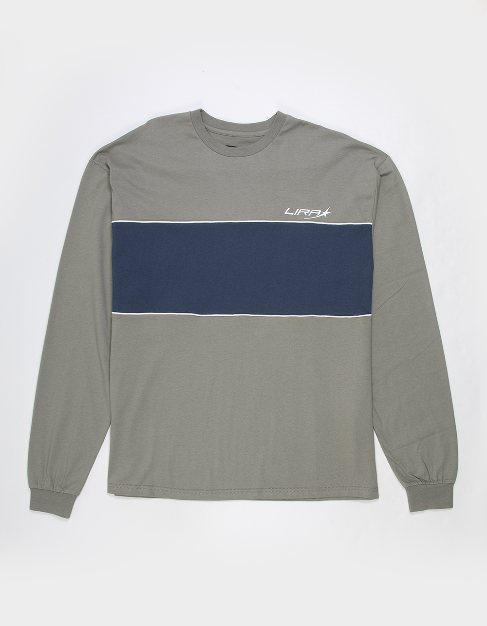 ミュージシャン LONG SLEEVE TEE LIRA Jack Mens Long Sleeve Tee - OLIVE COMBO | Tillys