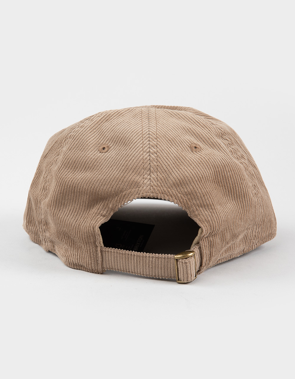 BRIXTON Stacked LP Corduroy Strapback Hat - KHAKI
