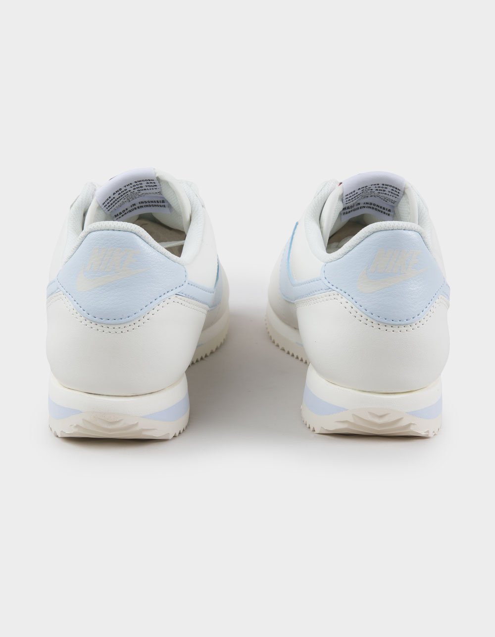 NIKE Cortez Womens Shoes - WHITE/BLUE