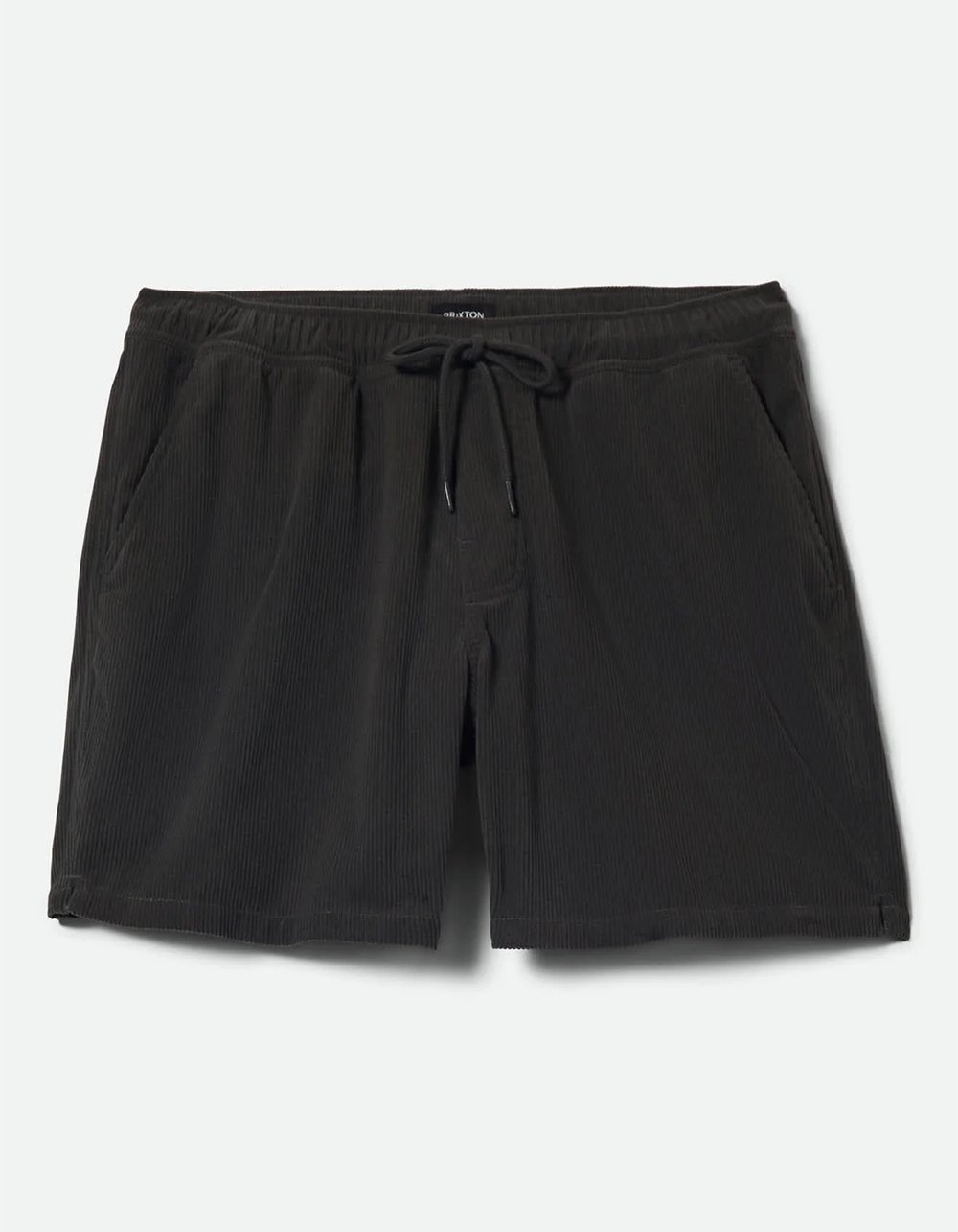 BRIXTON Everyday Mens Corduroy Shorts - WASHED BLACK