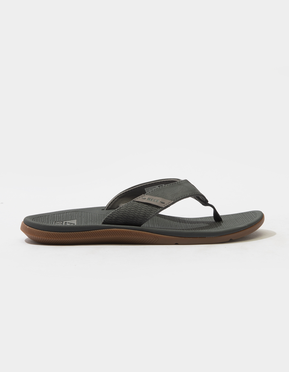 REEF Santa Ana Mens Flip Flops - GRAY