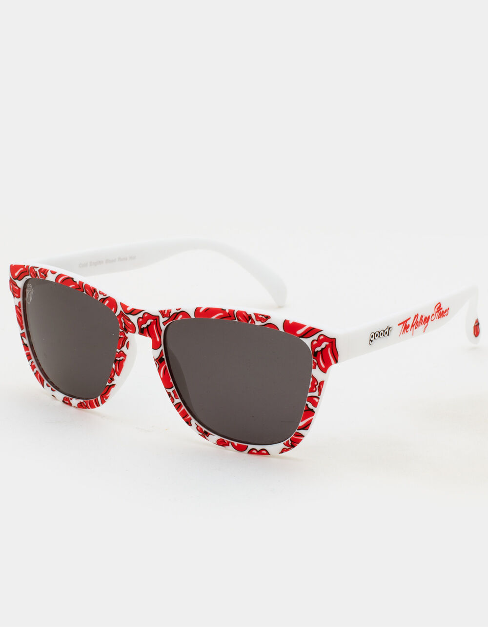 GOODR x The Rolling Stones The OGs Cold English Blood Runs Hot Sunglasses WHITE/RED Tillys