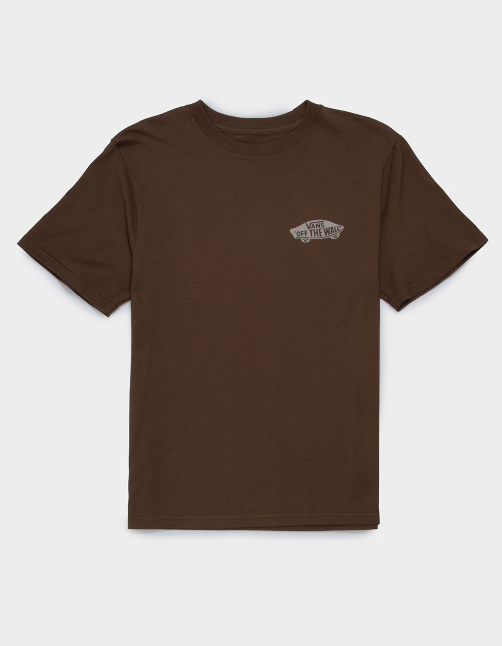VANS Double Standard Fill Boys Tee - BROWN