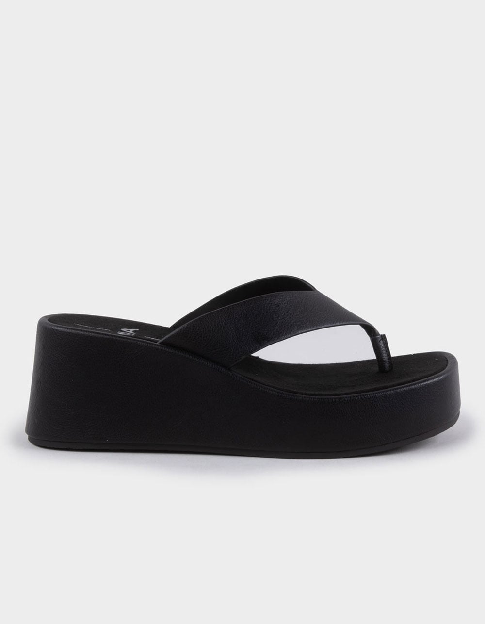 MIA Niccola Womens Platform Sandals - BLACK