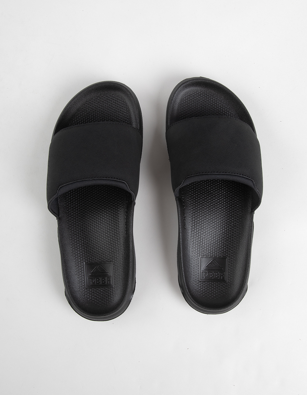 REEF Tailslide Mens Slides - BLACK