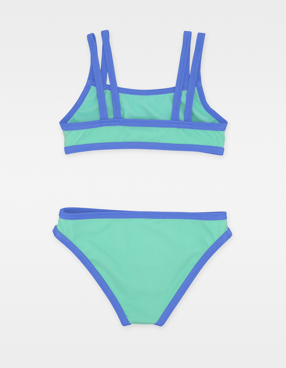 FEATHER 4 ARROW Maui Girls Bralette Bikini Set - GREEN COMBO