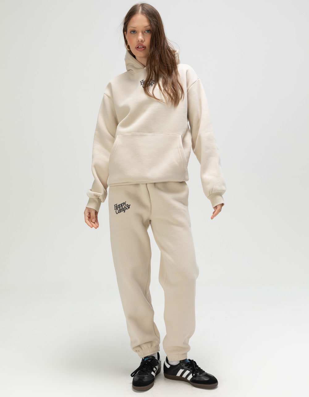 HAPPY CAMP3R Puff Series Womens Hoodie