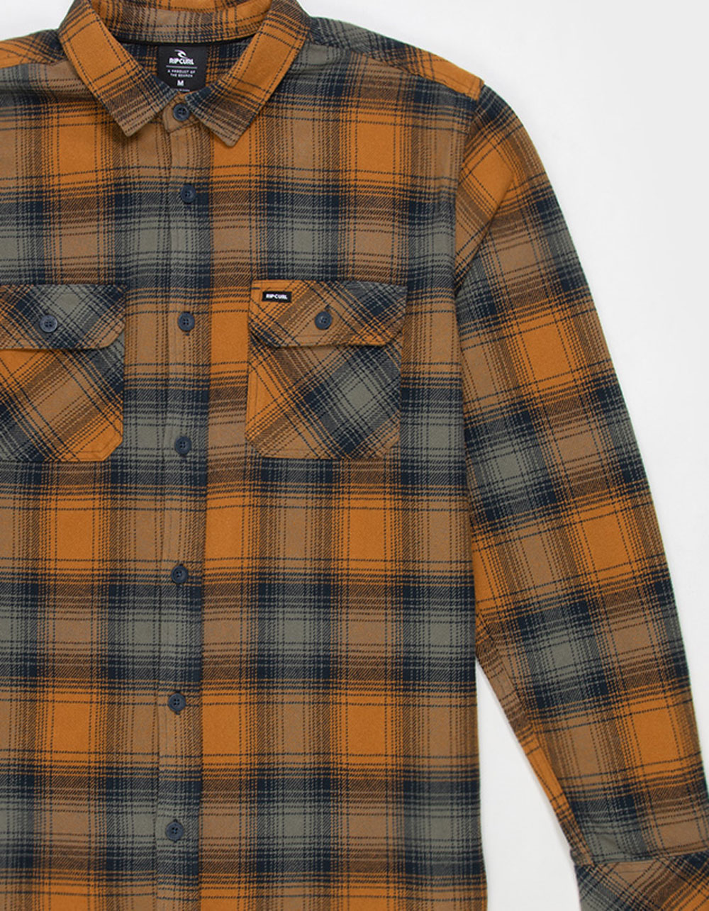 RIP CURL Count Mens Flannel - BRONZE