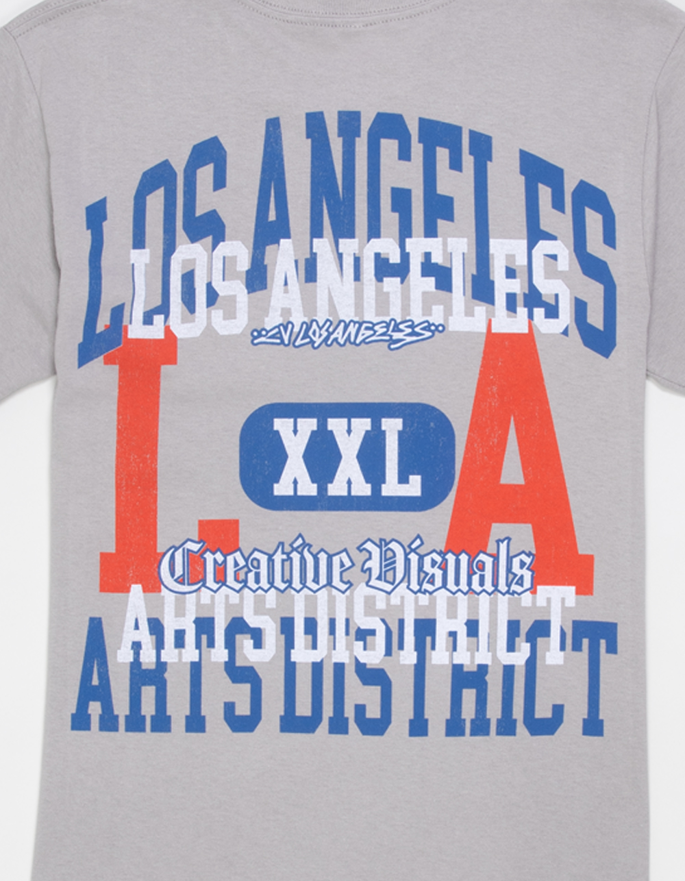 CVLA LA Arts District Boys Tee - GRAVEL