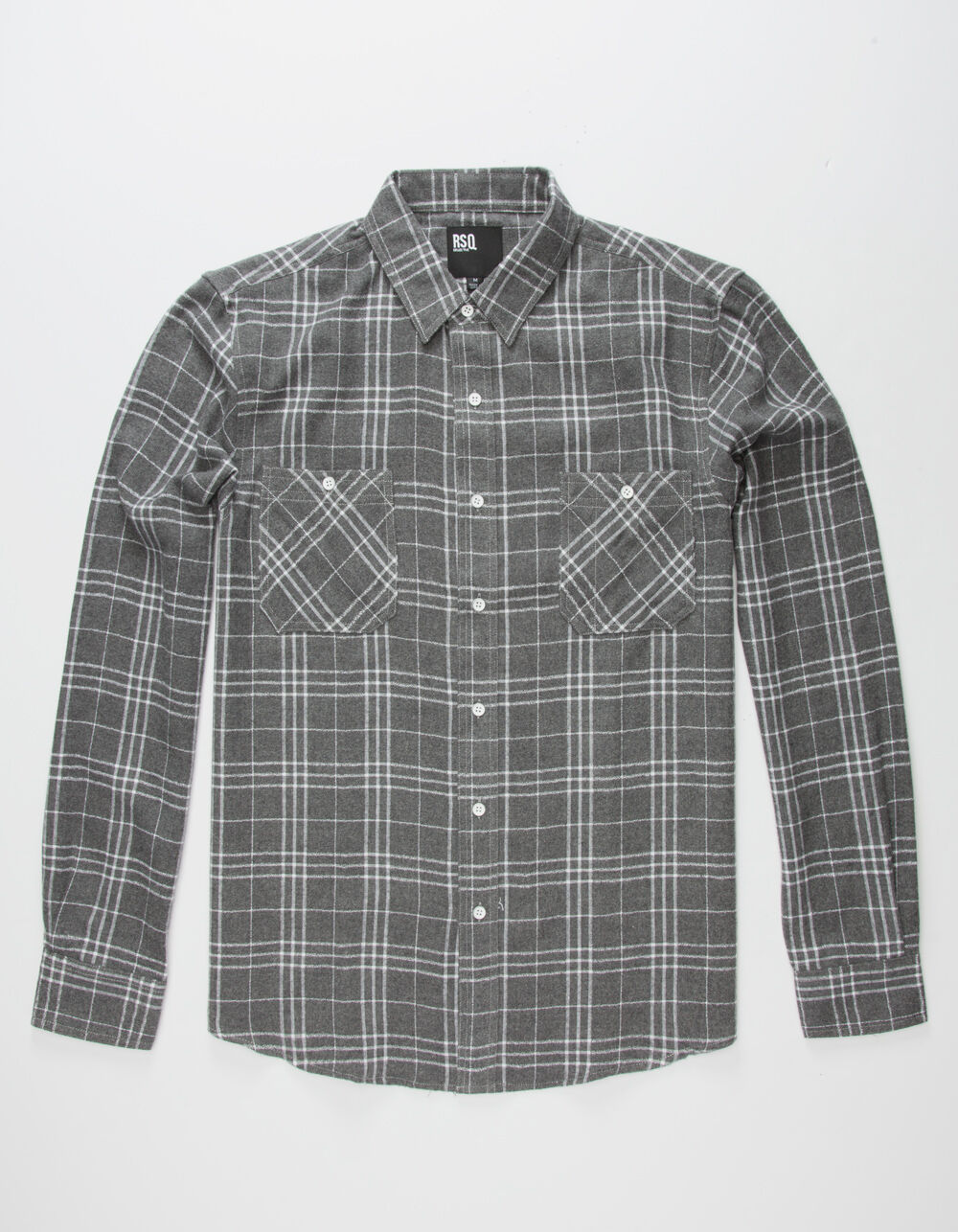 RSQ Collective Gridwork Mens Flannel 