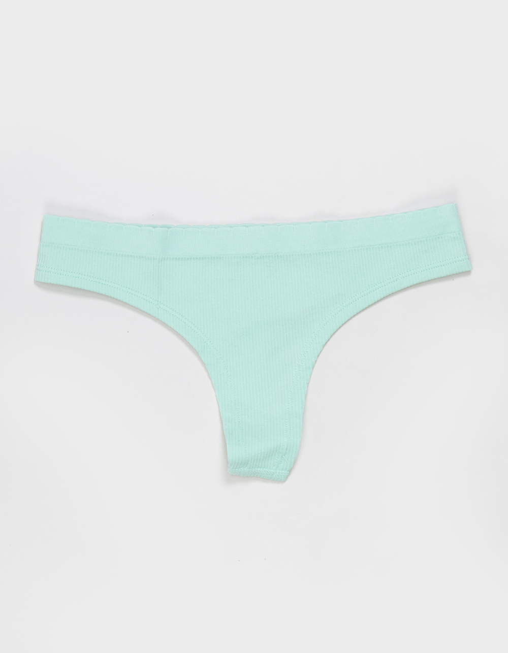 FULL TILT Seamless Thong - TEAL GREEN