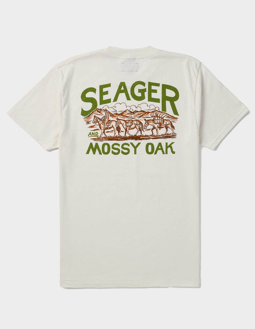 SEAGER x Mossy Oak Pack Out Mens Tee - OFF WHITE