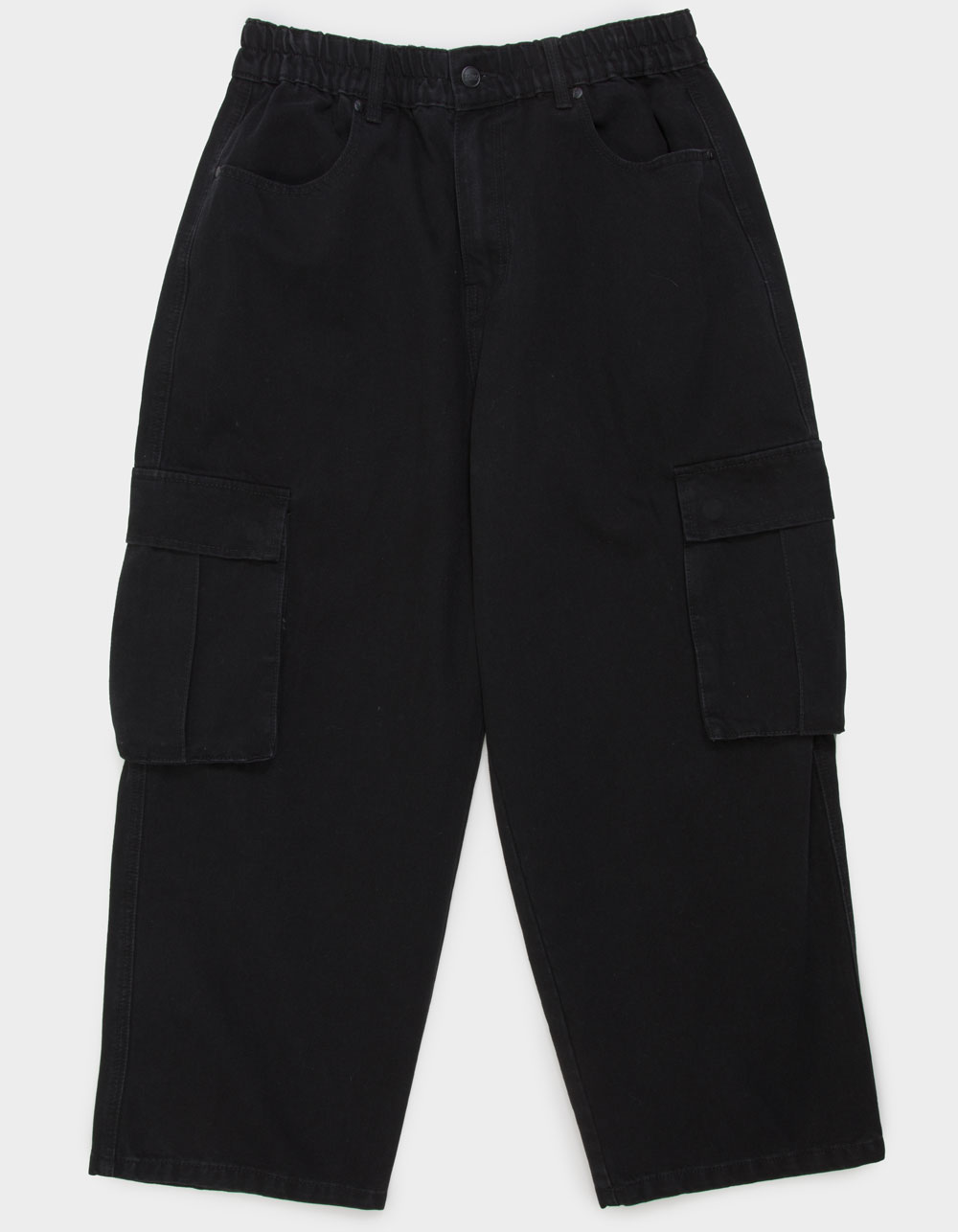 EZEKIEL Tully Mens Baggy Cargo Pants - BLACK