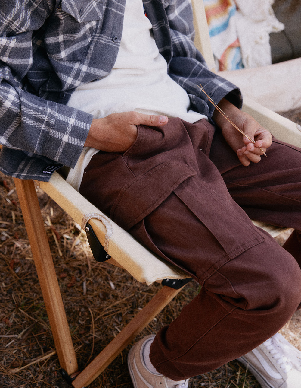 RSQ Boys Twill Cargo Jogger Pants