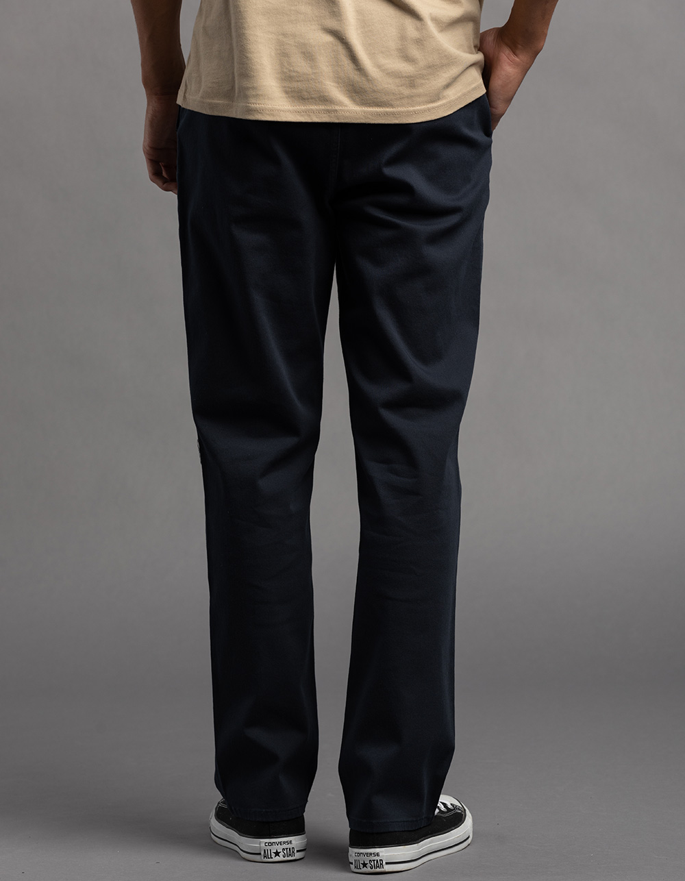RSQ Mens Straight Chino Pants - MIDNIGHT BLUE