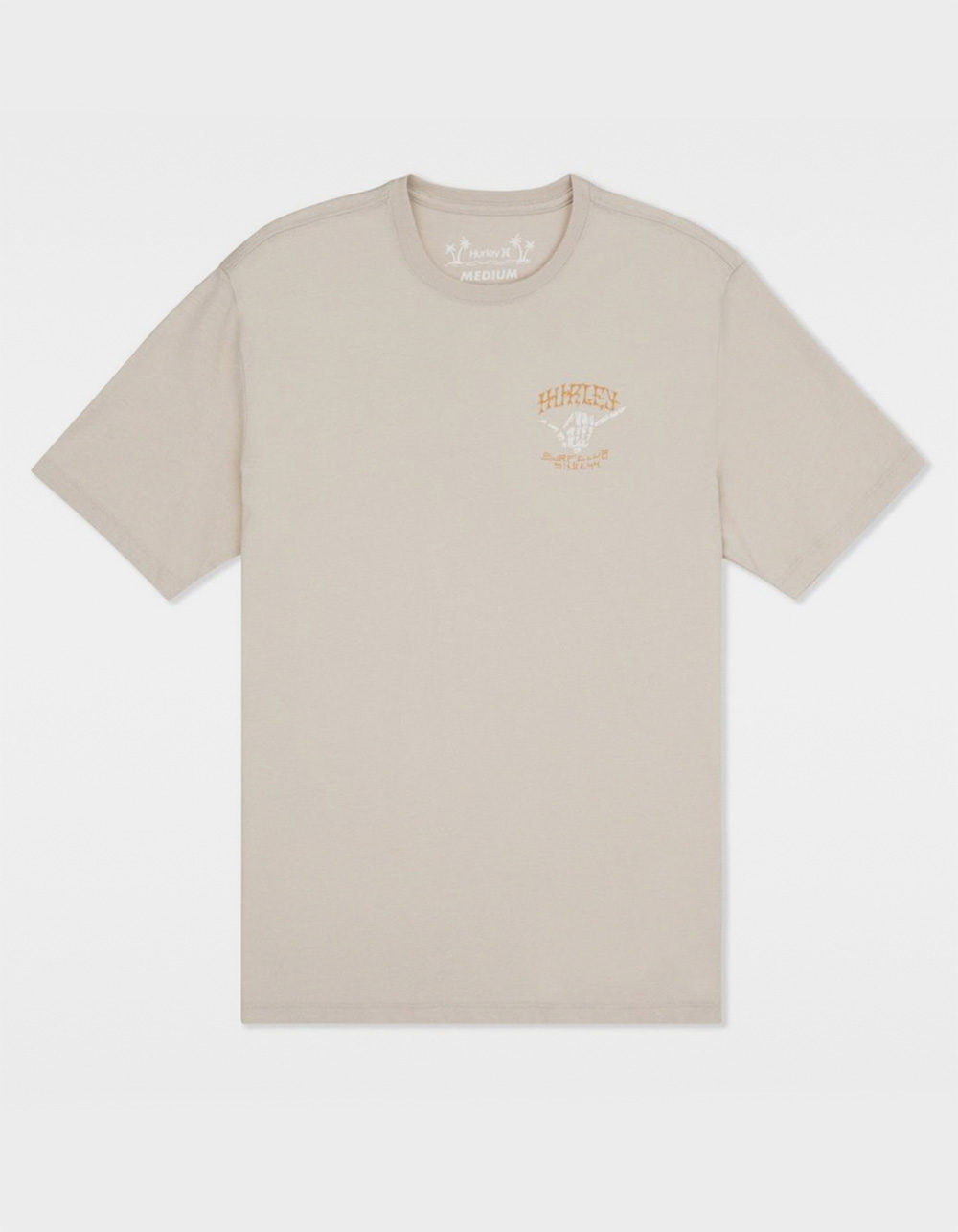 HURLEY Skeleton Mens Tee - BONE
