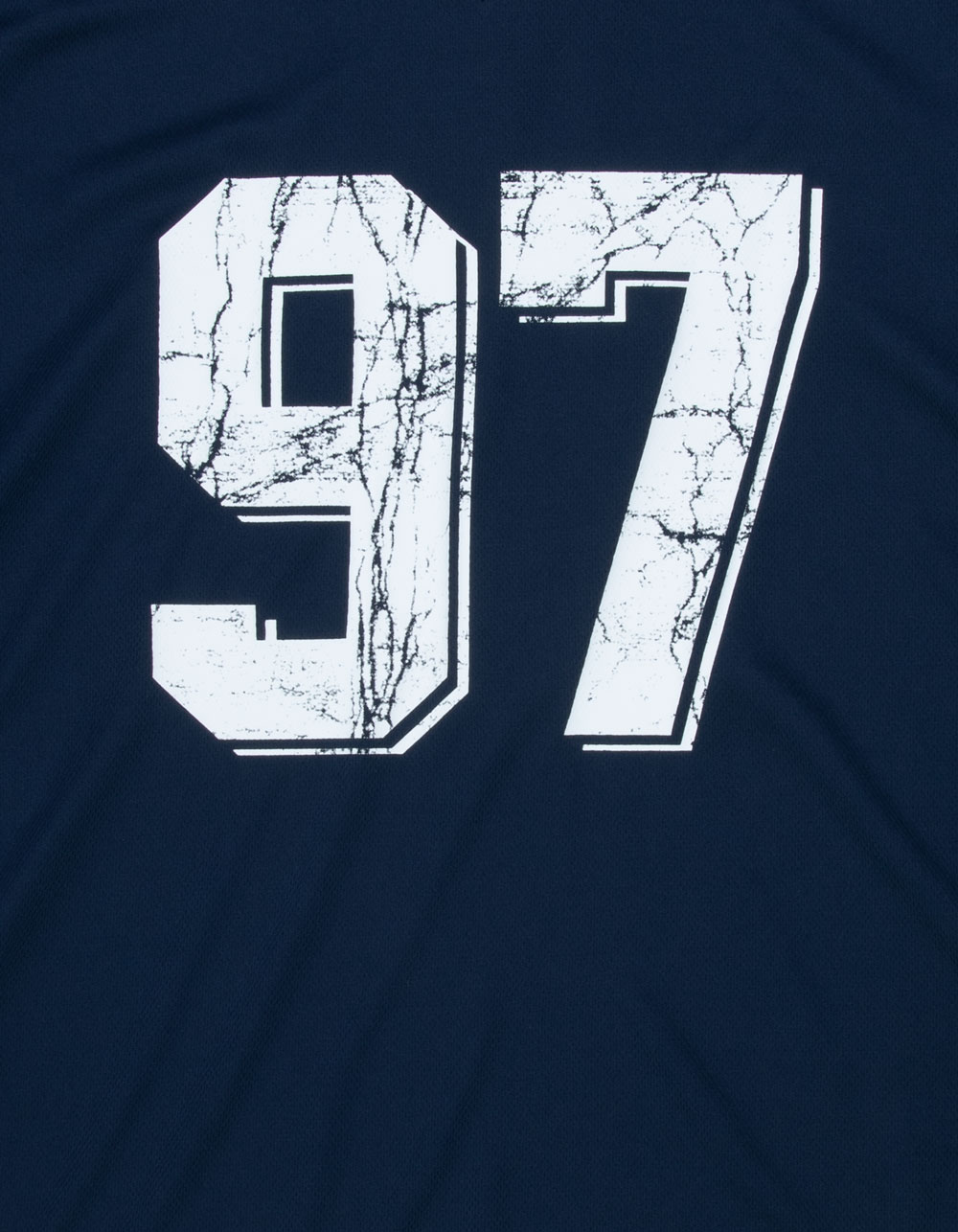 RSQ Mens Cropped Soccer Jersey - NAVY