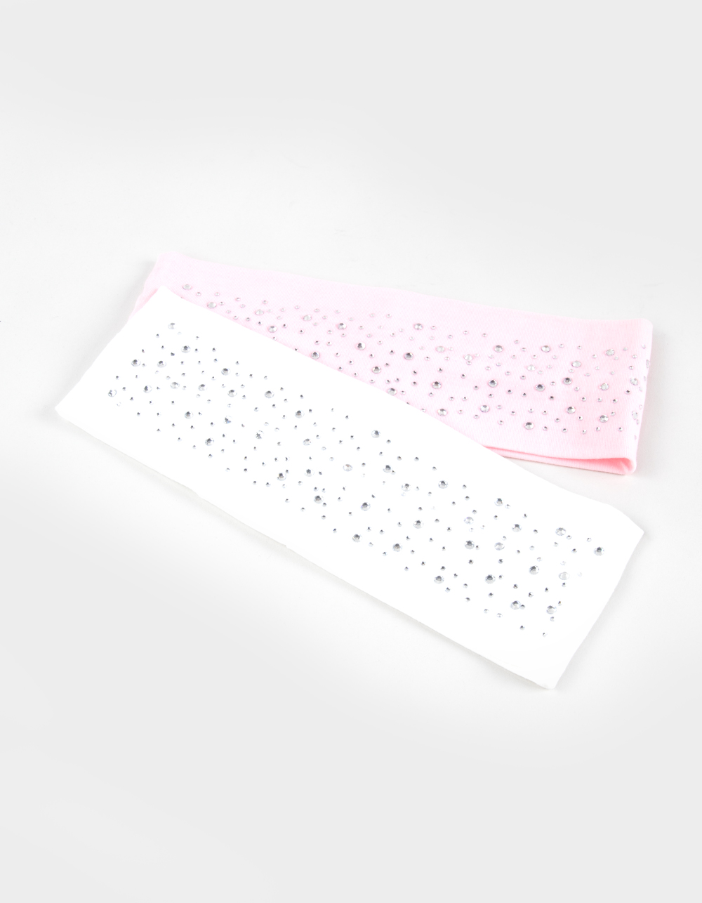 FULL TILT 2 Pack Rhinestone Headbands - MULTI