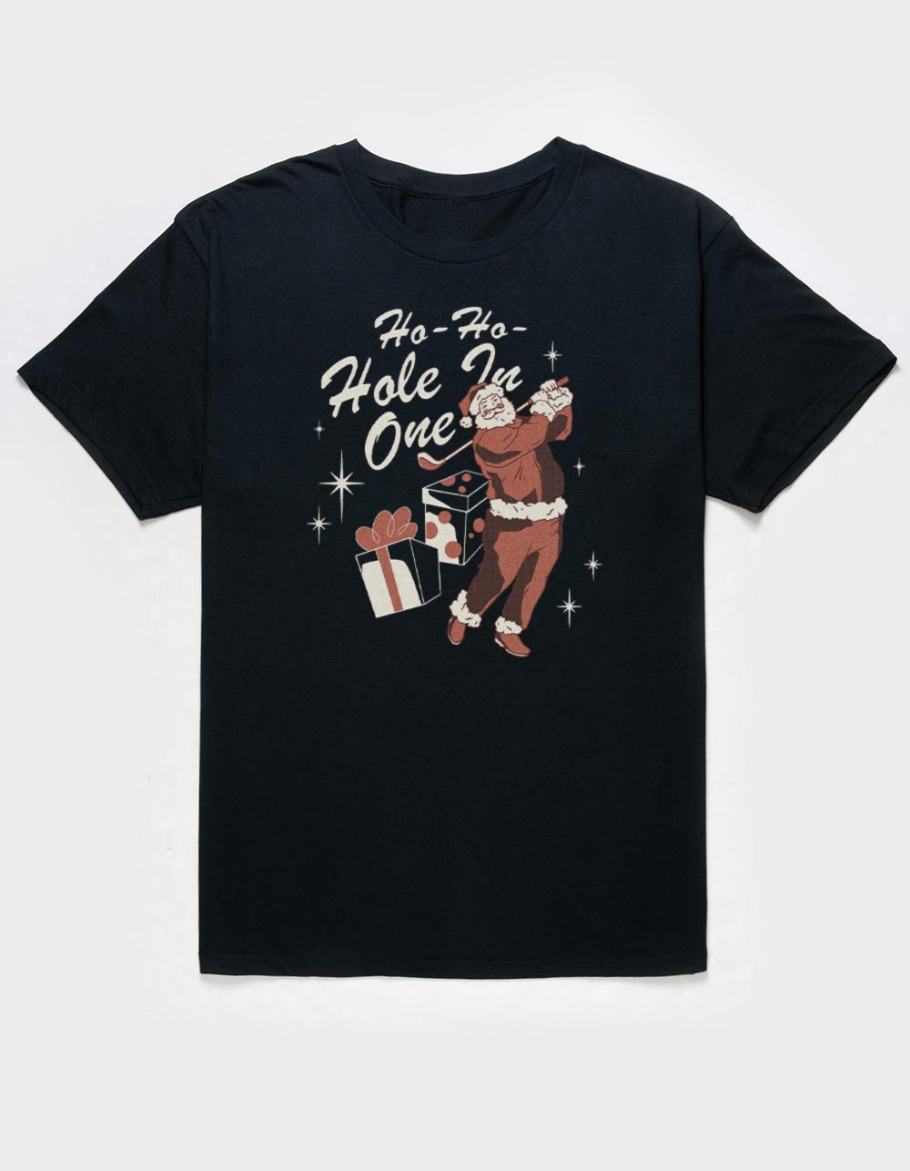 SANTA Hole One Unisex Tee - NAVY