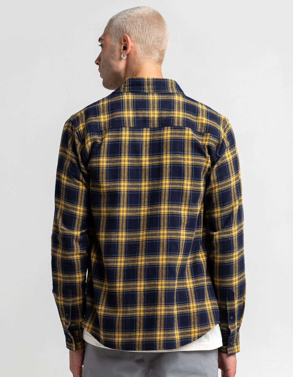 RSQ Mens Plaid Flannel - NAVY COMBO | Tillys