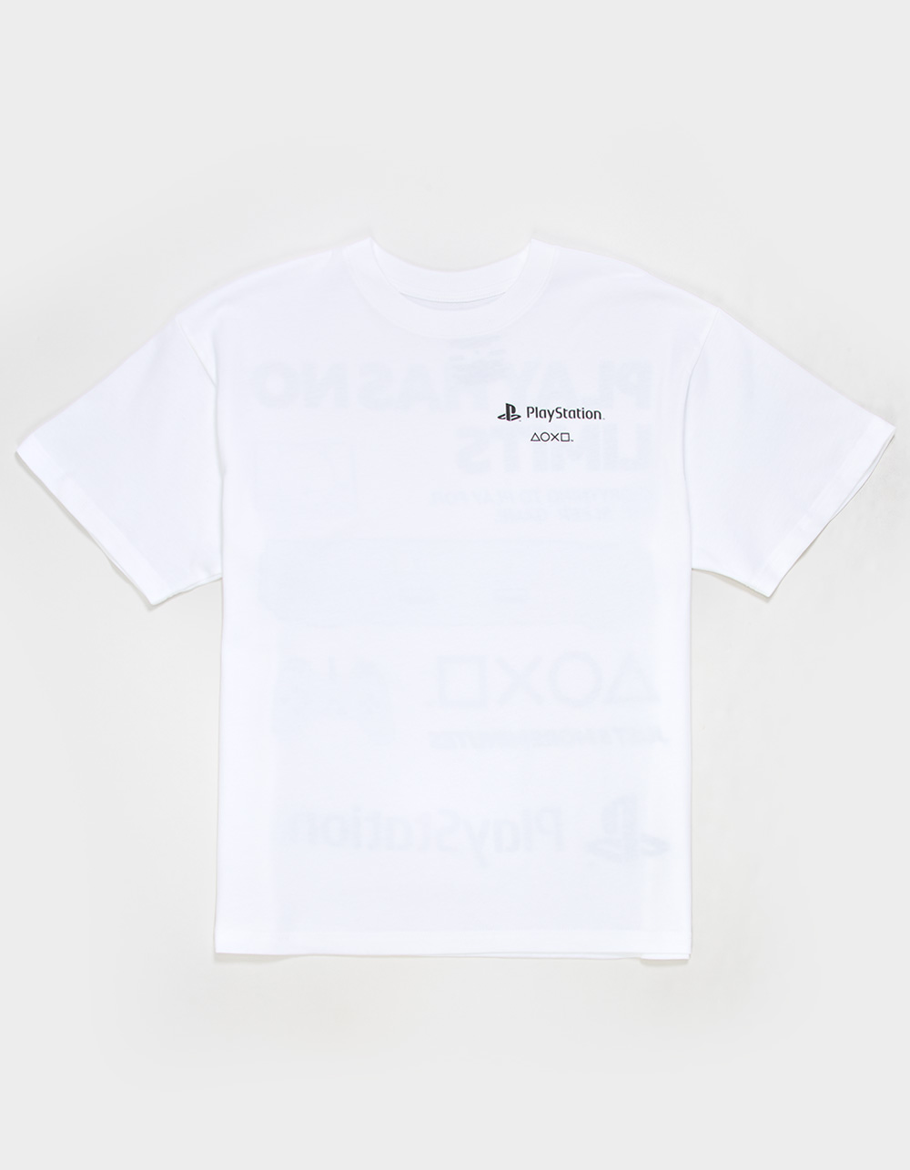 PLAYSTATION PS2 Cheat Code Mens Boxy Tee - WHITE
