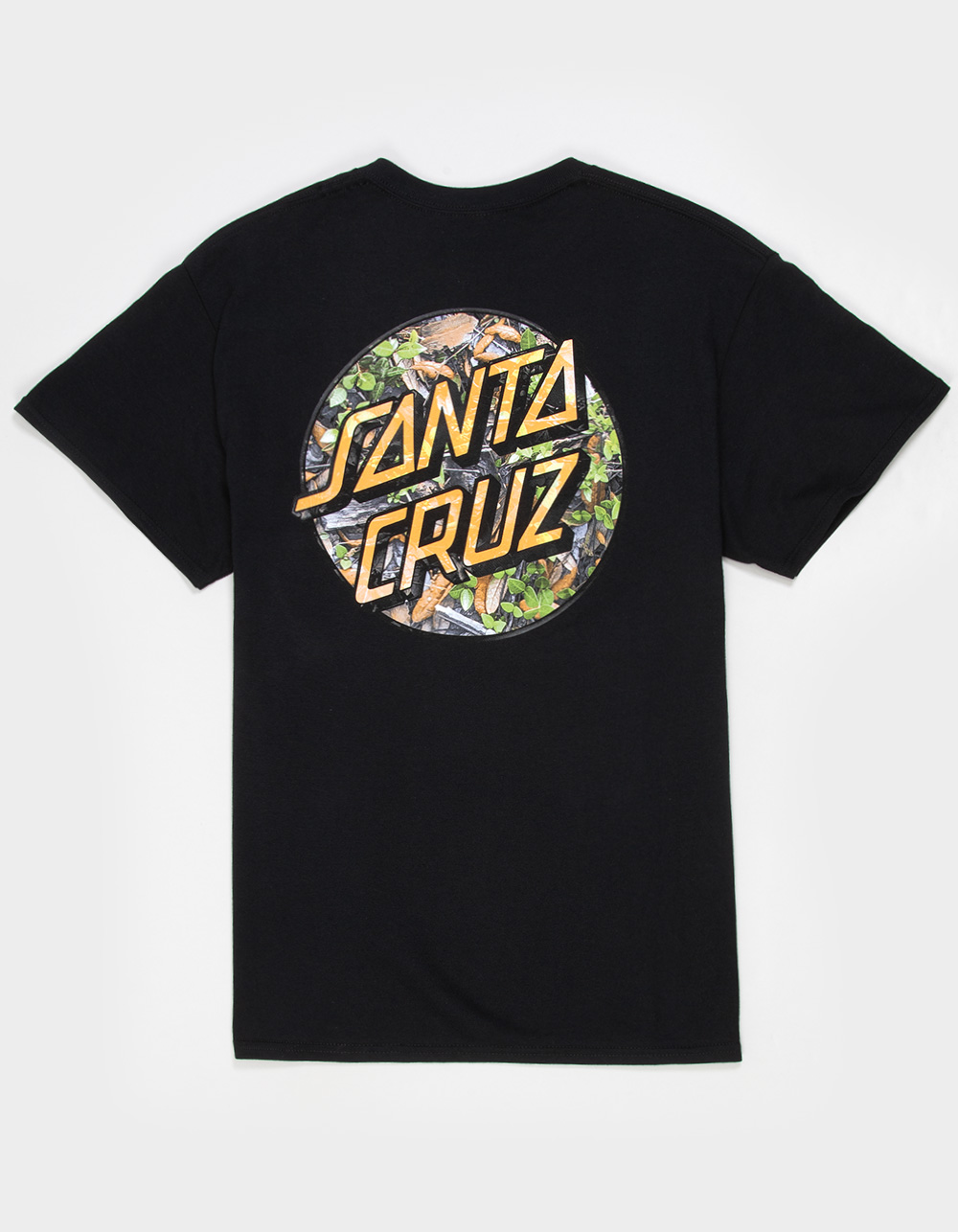 SANTA CRUZ Cloaked Dot Mens Tee - BLACK