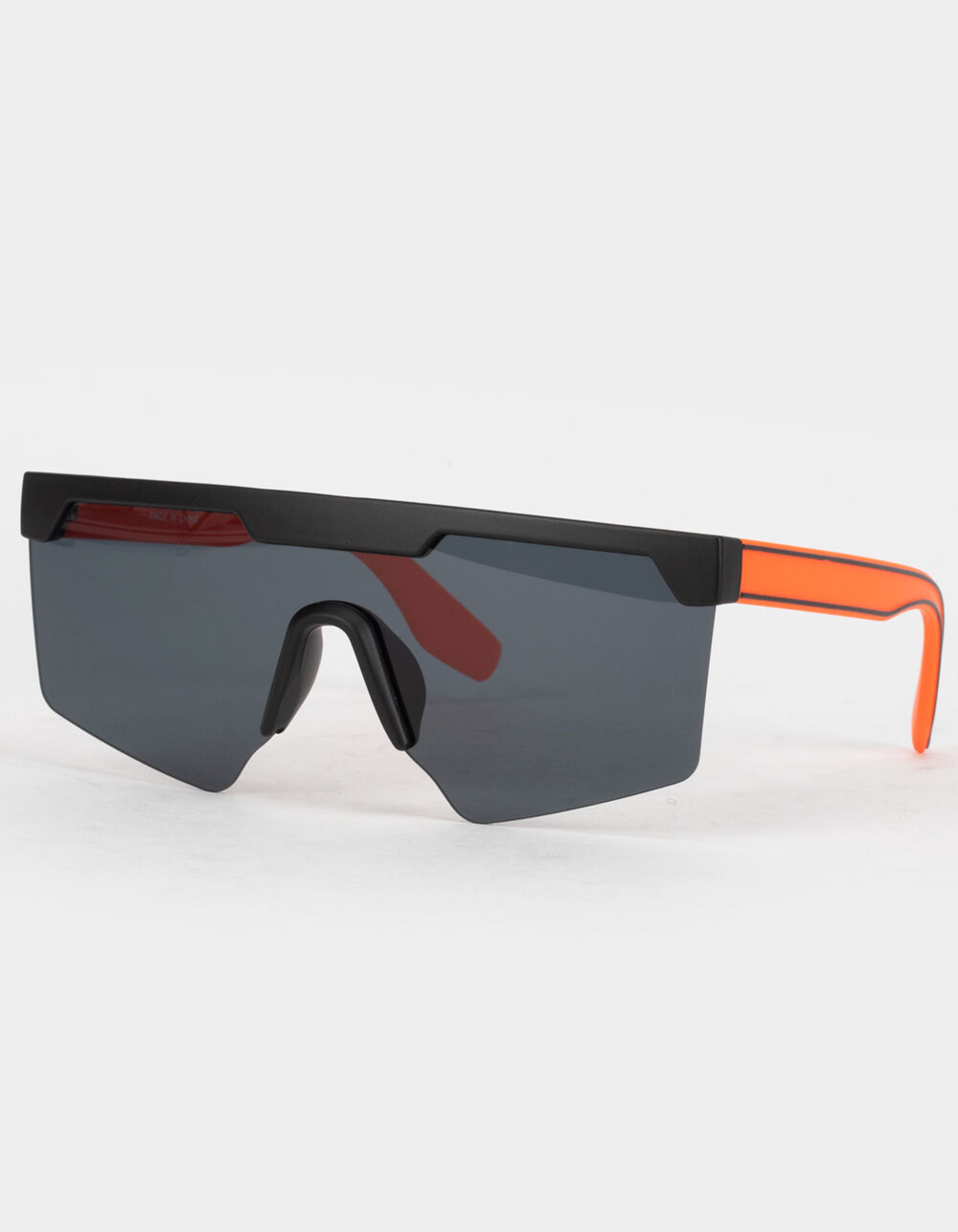 Sport Shield Sunglasses BLACK Tillys