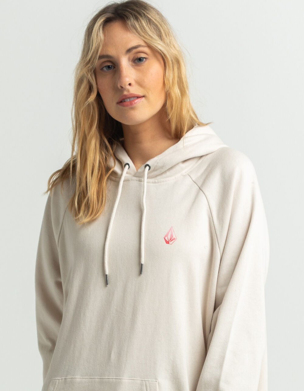 Truly Stoked Womens Oversized Hoodie BONE Tillys