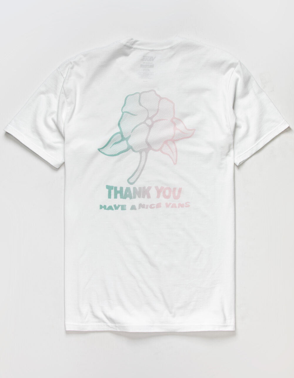 VANS Thank You Floral Mens T-Shirt image number 0
