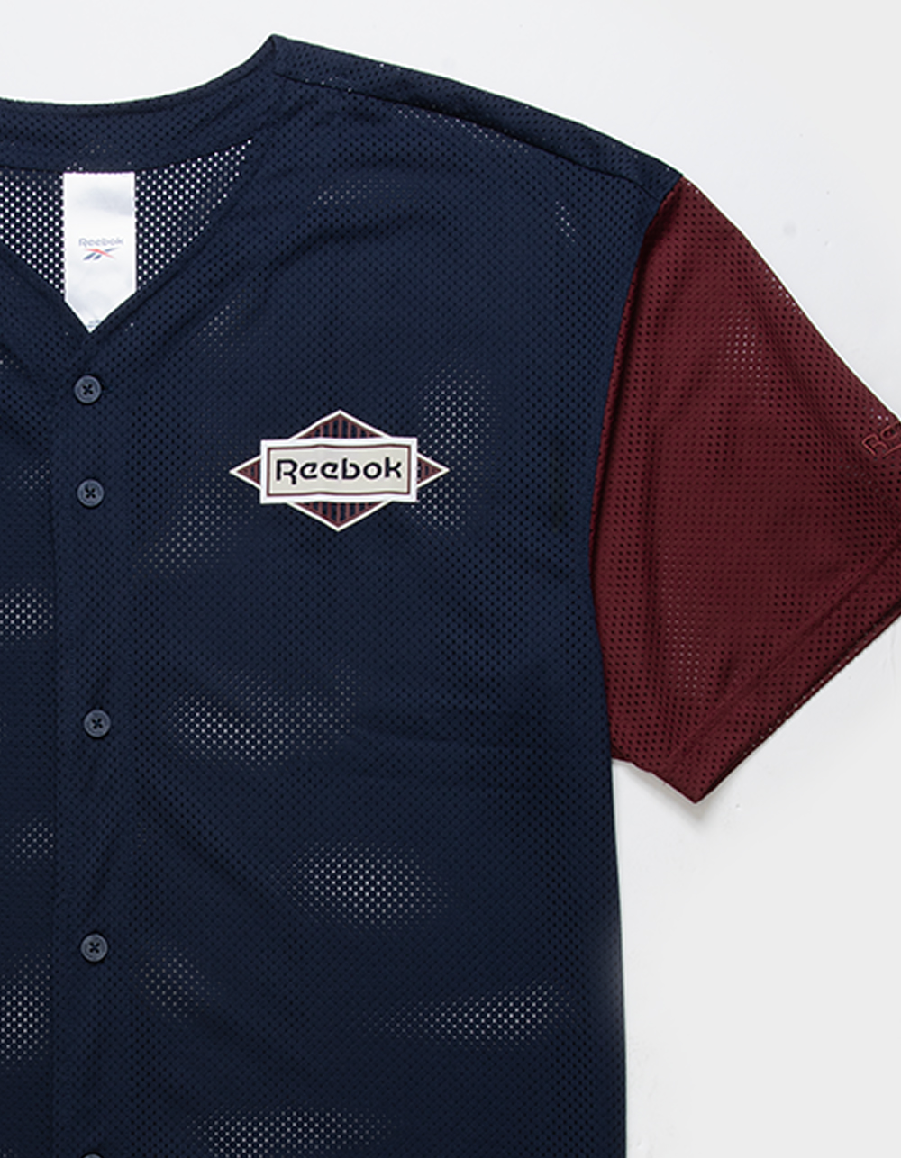Reebok Men's Classic Sporting Goods Baseball Jersey - Navy, Size: XL, Polyester