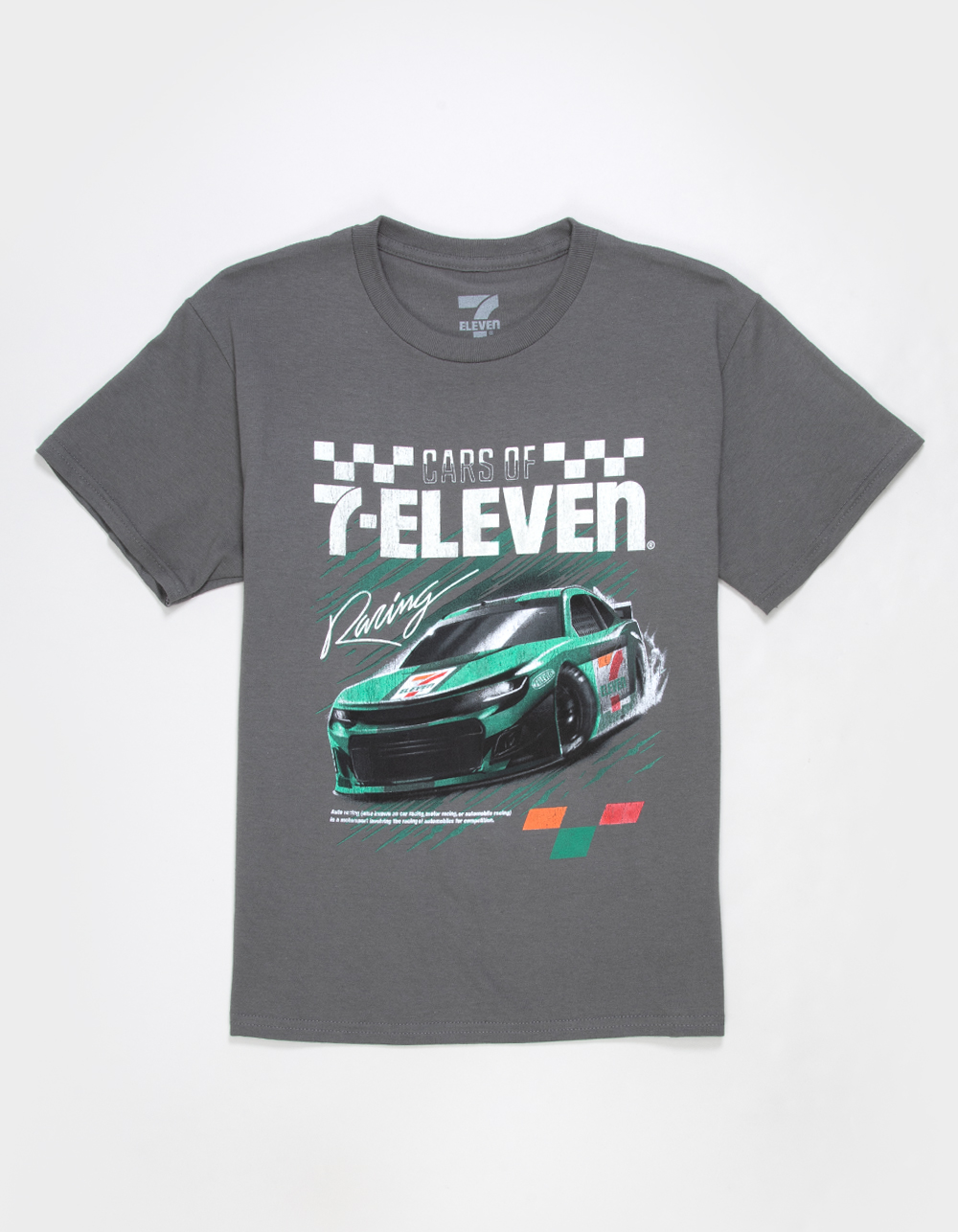 7-ELEVEN Cars Boys Tee - CHARCOAL