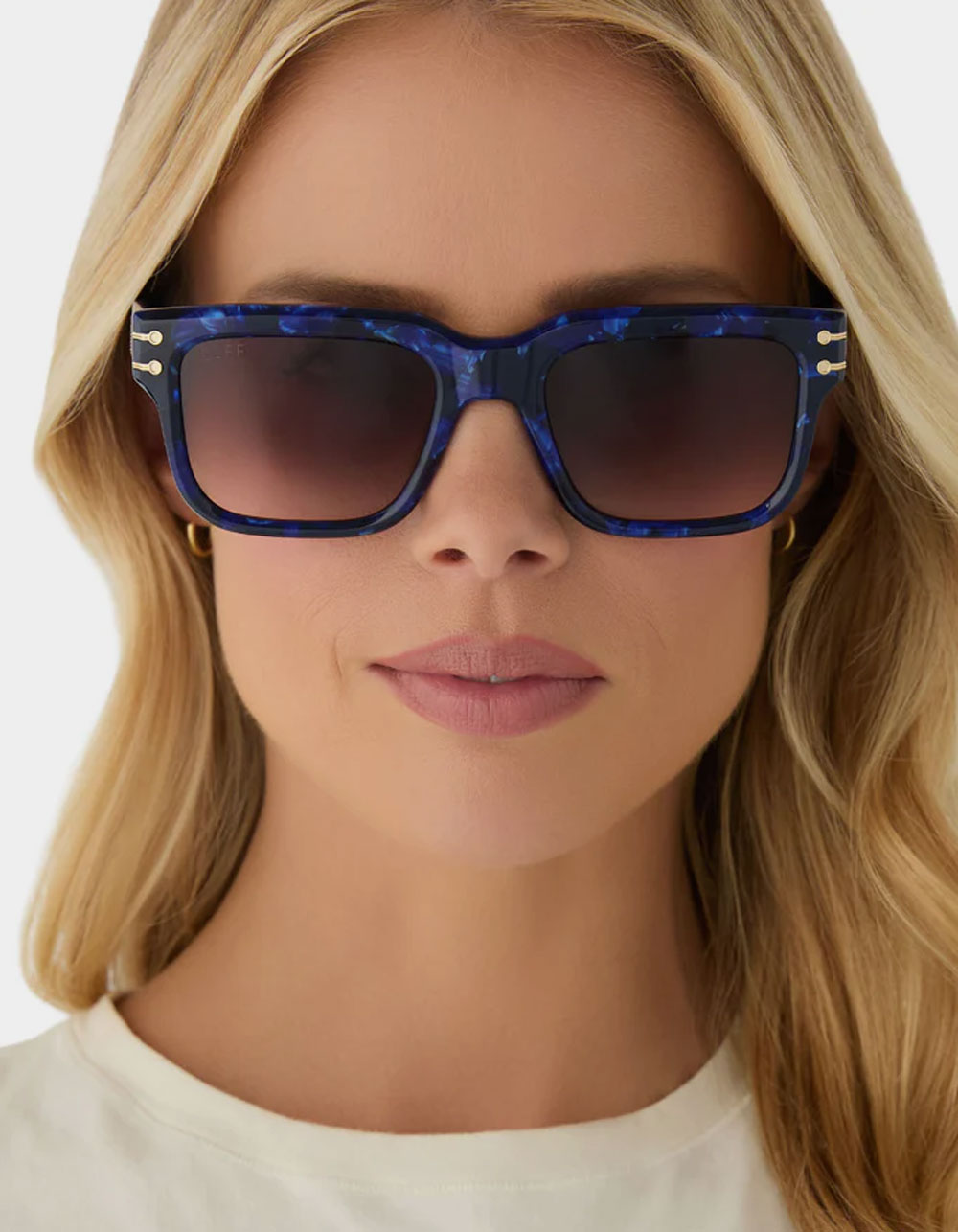 DIFF EYEWEAR x Wicked Prince Fiyero Sunglasses - BLUE